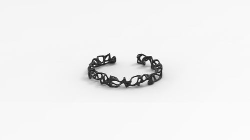 [預購] Venom 系列黑鈦硬式手鐲