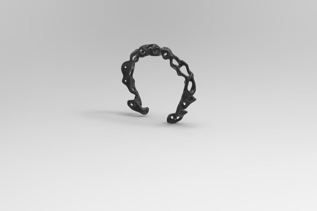 [預購] Venom 系列黑鈦硬式手鐲